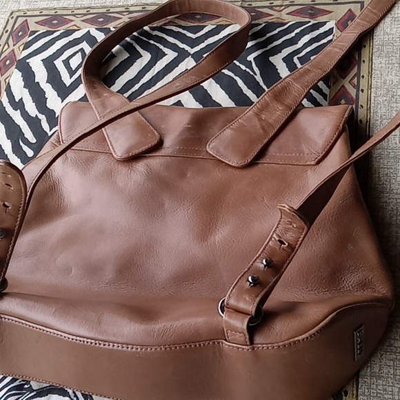 BROWN BALLY BACKPACK PURSE main image 4